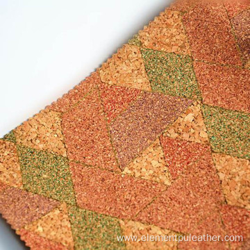 Cork leather for office products and notebook